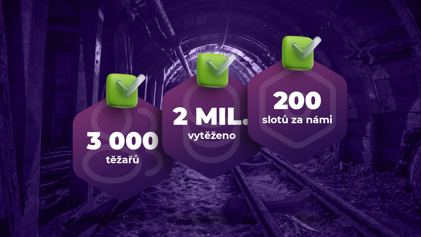 Pokořili jsme 3 vytyčené milníky & rosteme dál